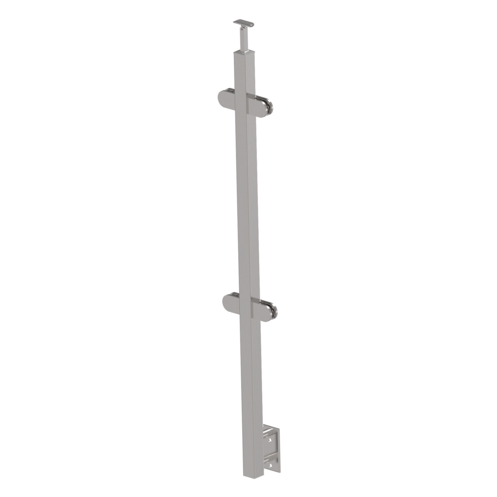 Słupek boczny 40x40x2 AISI 304 AJP-BR90-4G