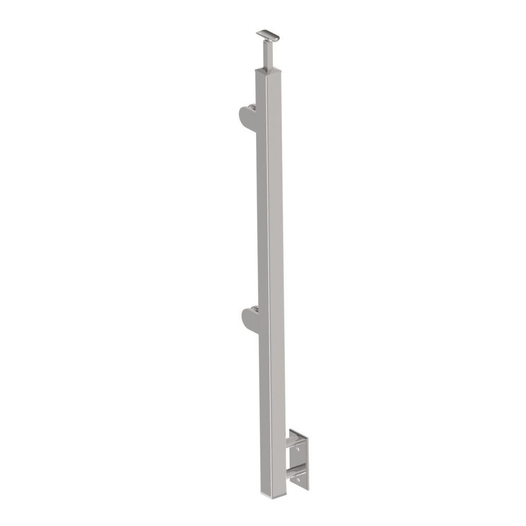 Słupek boczny 40x40x2 AISI 304 AJP-BR90-2GL