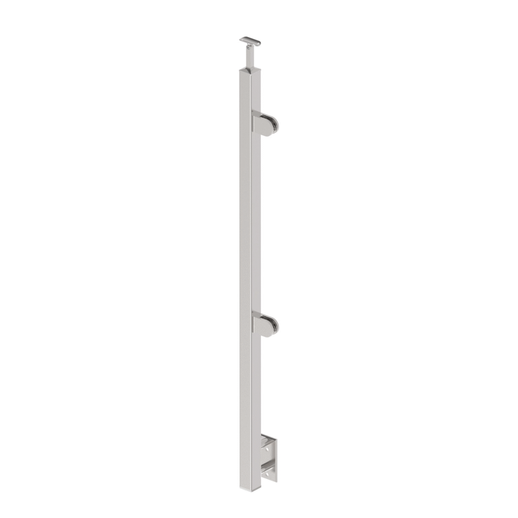 Słupek boczny 40x40x2 AISI 304 AJP-BR100-2GR