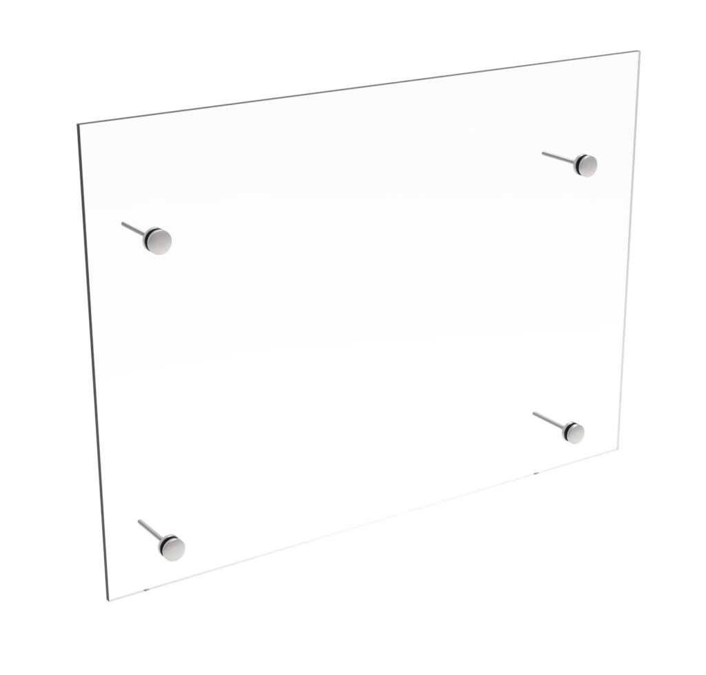 Przeszklenie balkon francuski AISI304 GS/FRB1-140x100-12,76