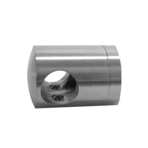Uchwyt przelotowy złączny AISI316, 40x40x2/d16mm A14/0841-000