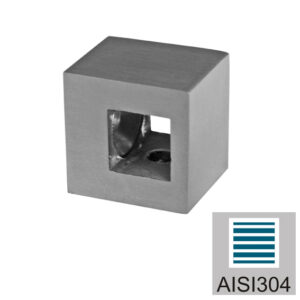 Uchwyt wypelni,przelotowy AISI304, 12×10/40x40mm A/4810-000-C