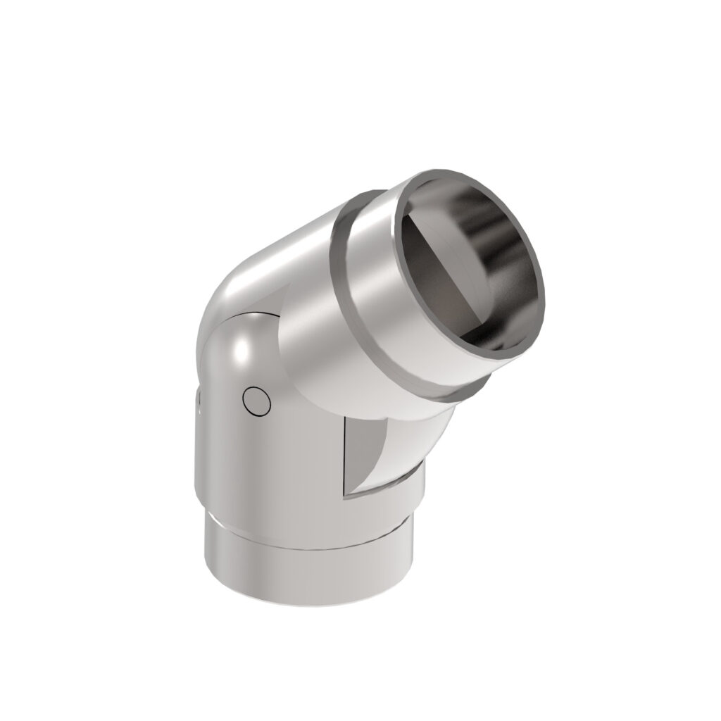Łącznik balustrady - kolanko skrętne A/0312-242-B