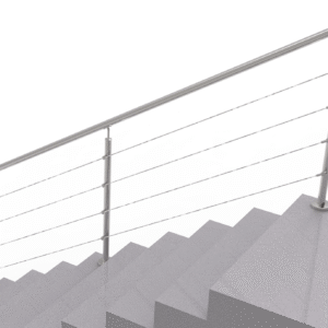 Balustrada nierdzewna AISI304, D42,4/4xd5/H900/L30 A/ZCVS90-3000