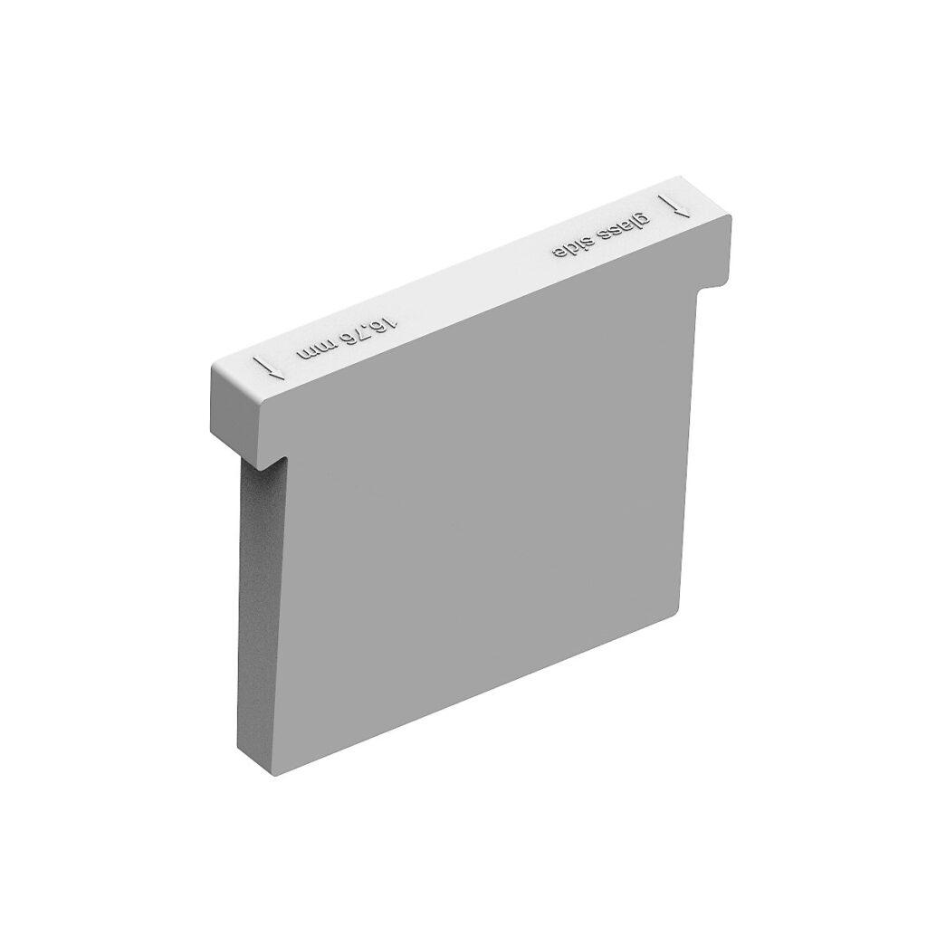 PVC Mocowanie do szkła A19/0004-plast 16,76