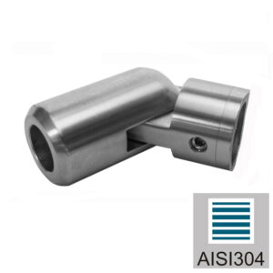 Uchwyt wypełnienia regulowany AISI304, d14/40x40x2 A/0856-000
