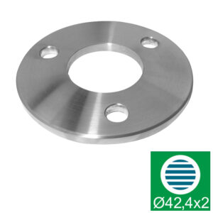 Stopa montażowa do spawania 100/4x6mm,3×11 AISI304 A6/120x42x6-S