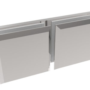 Uchwyt szkła, Zamak, T 8-10 mm GS-ZN/ZP-917/P/Cr