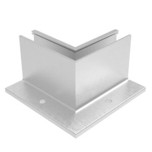 Profil balustrady szklanej Al AL/ELOX/Satin AL/0006-S-E-90-IN