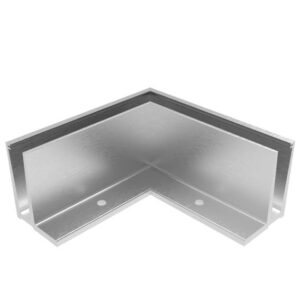 Profil balustrady szklanej Al AL/ELOX/Satin AL/0006-S-E-90-OUT
