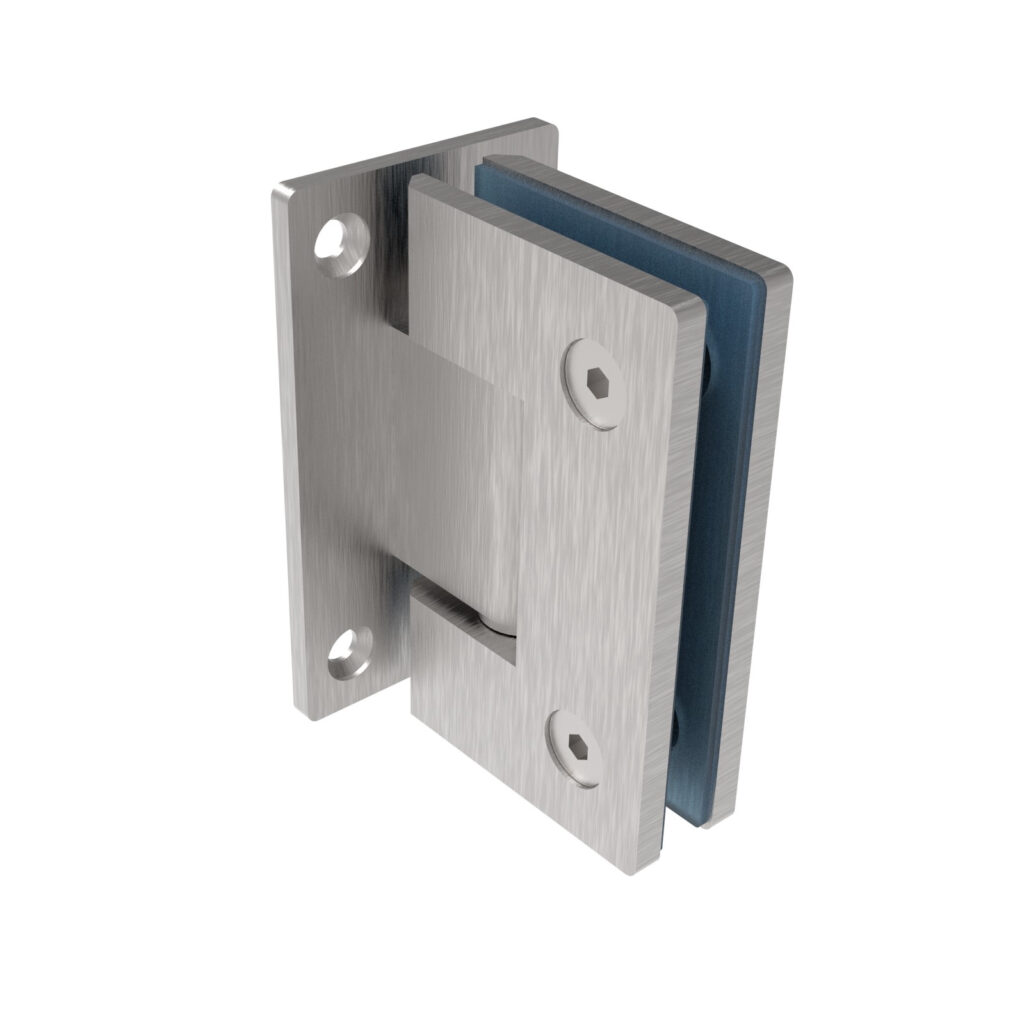 Zawias do drzwi szklanych +/- 90 stopni GS-304/D-B-990-1/S-B