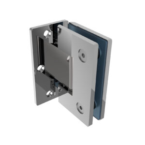 Zawias do drzwi szklanych +/- 90 stopni AISI304, GS-304/D-B-990-6/P/Cr-B
