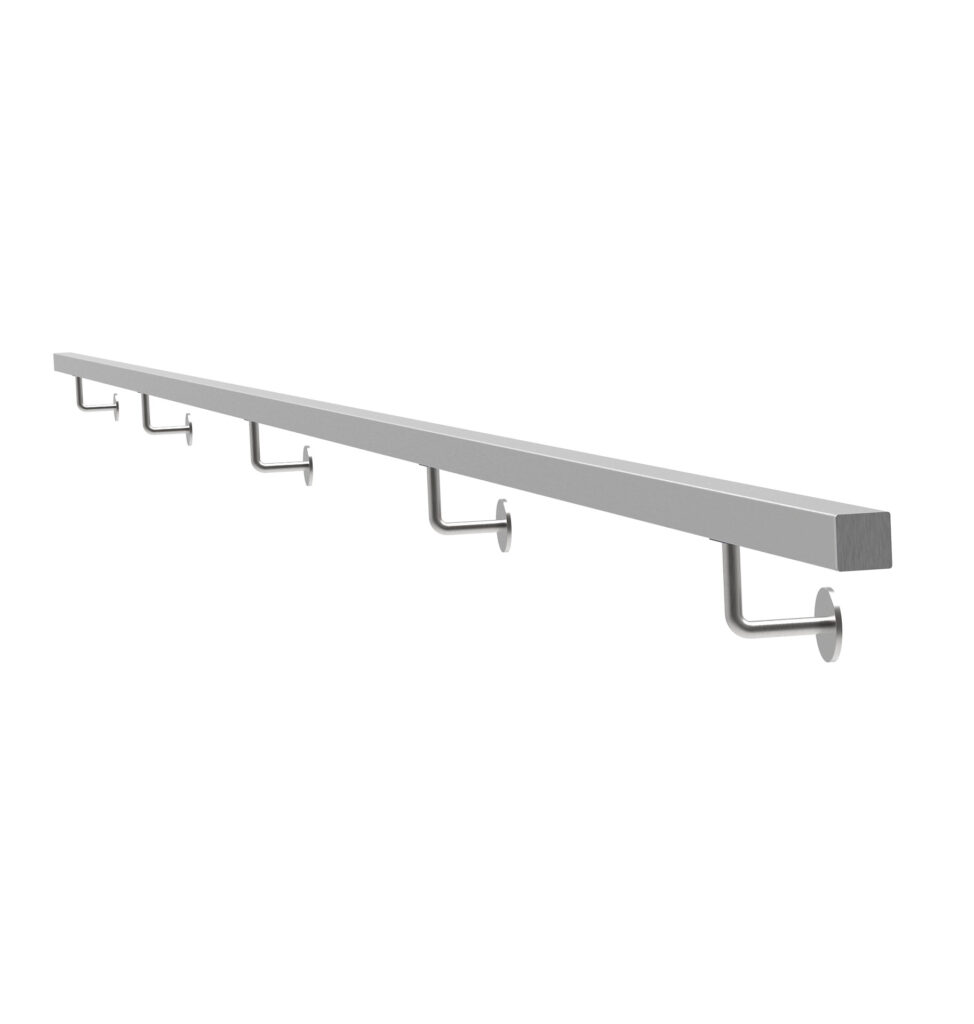 Porecz scienna AISI304, 40x40mm/L6000mm AJP/M-6000