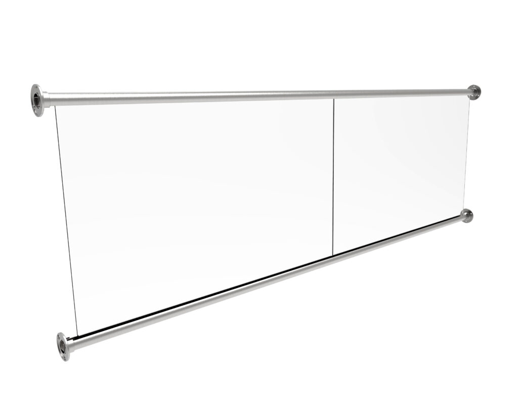 Przeszklenie balkon francuski loggia GS-304/FRB2-800x2500-042