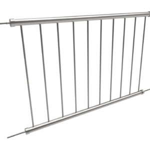 Przeszklenie balkonu/ balkon francuski vertical GS/FRB4-D42/12-V