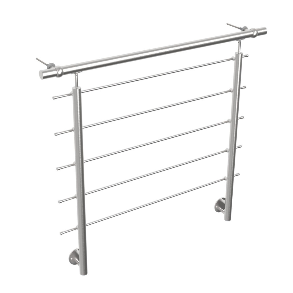 Przeszklenie balkonu/ balkon francuski horizontal GS/FRB7-D42/12-H
