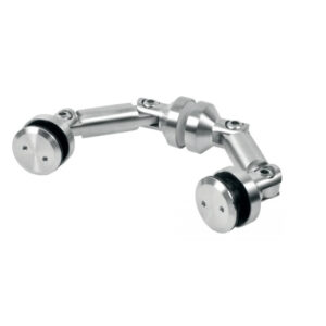 Uchwyt do szkła łącznik szkło – szkło GS-304/ZA-100-3