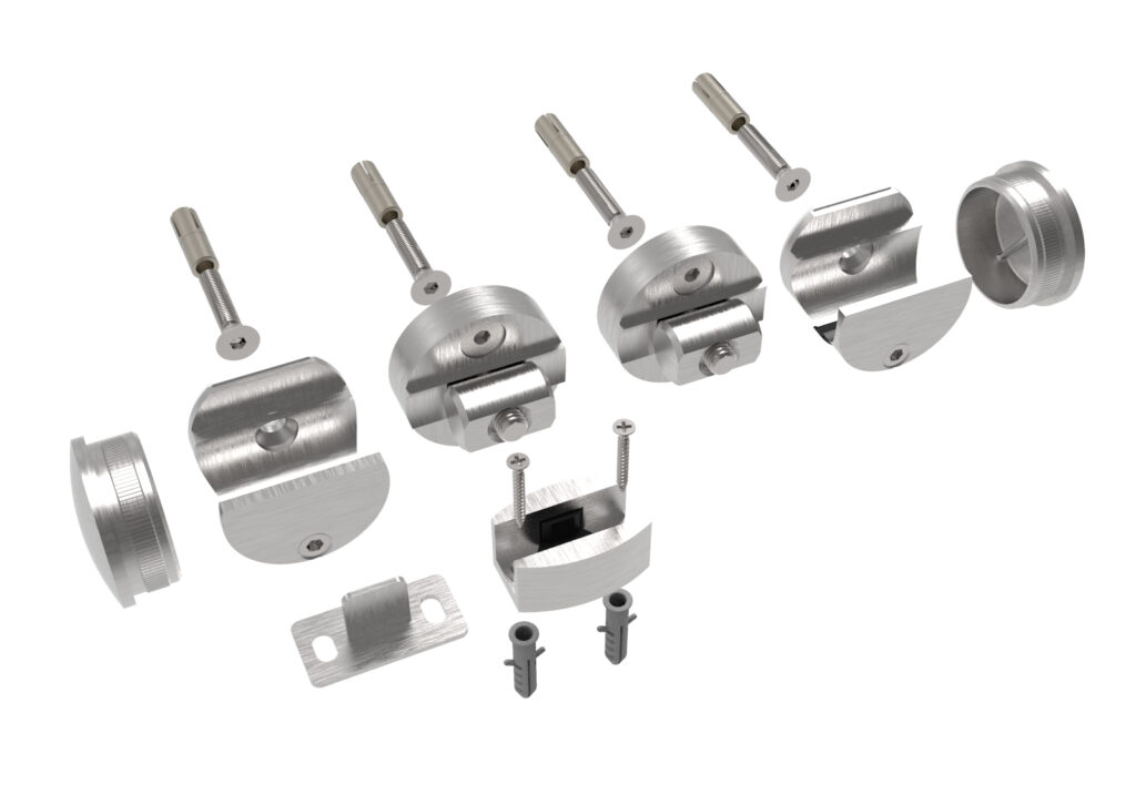 Łączniki kotwiące do drzwi przesuwnych GS/P9100-set