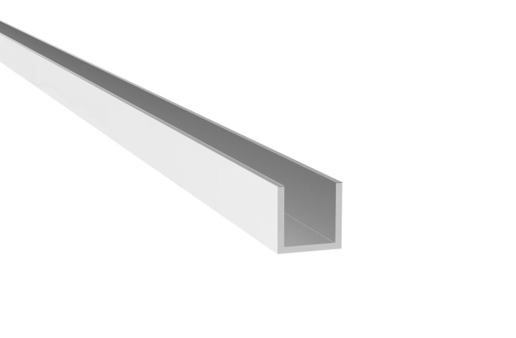 Profil aluminiowy U AL 20x14x2mm t10mm GS-AL/ZP-2014/P/Cr