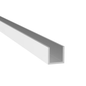 Profil aluminiowy U AL 20x14x2mm t10mm GS-AL/ZP-2014/P/Cr