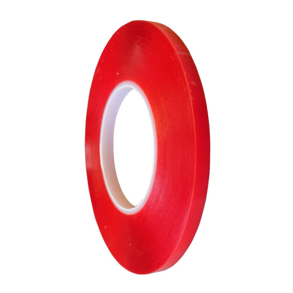 Taśma dwustronnie klejąca, T 0,205mm/9mmx50m Q9/03-0,2x9