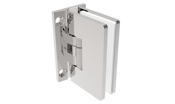 Zawias do drzwi szklanych +/- 90 stopni flex GS-MS/D-B-1000-1/P/Cr