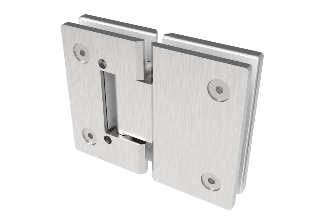 Zawias do drzwi szklanych +/- 90 stopni flex GS-MS/D-B-980-2/S-B