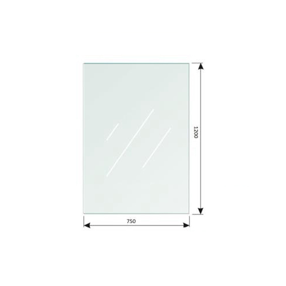 Szkło laminowane - rodzaj mleko VSG GS/10,76-75x120-VSG/ESG-M