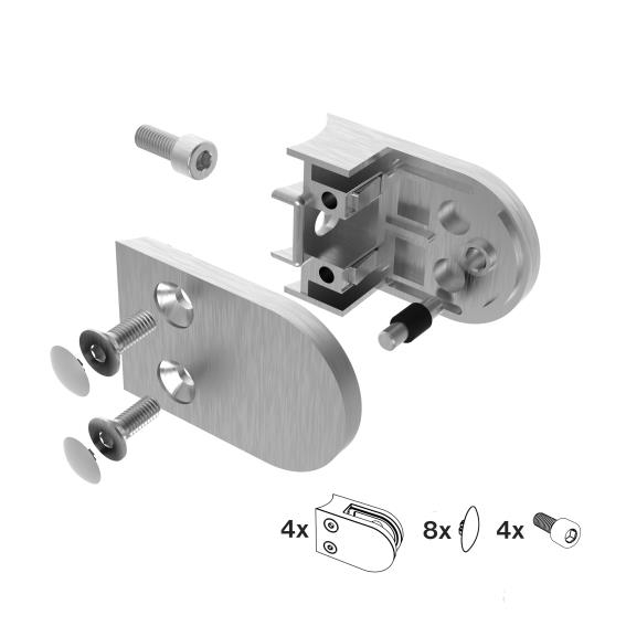 Uchwyt wypelni szkła A/2500-042-set4