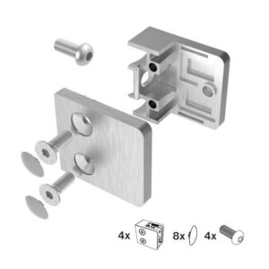 Uchwyt szkła A/2300-000-set4