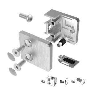 Uchwyt szkła A/23KP-000-set4