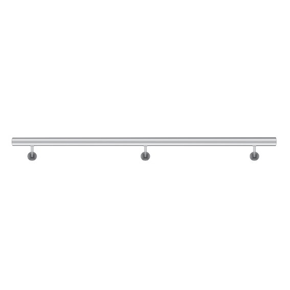 Porecz scienna AISI304, D42,4/L3000mm A/M-3000-L