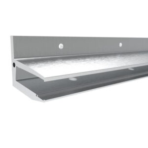 Aluminiowa daszka szklana profil +10° AL/PR5-N-E-3000