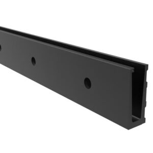Profil balustrady szklanej Al-boczny AL/0005-D-2500-S-EB