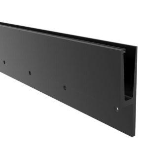 Profil balustrady szklanej Al-boczny AL/0011-5000-N-EB