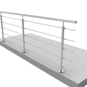 Balustrada nierdzewna, AISI304, 1500x1000mm A14/ZVR100-3000