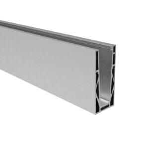 Profil balustrady szklanej AL/0004-ECO-2500-S-E