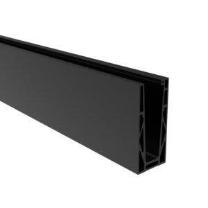 Profil balustrady szklanej AL/0004-ECO-5000-S-EB