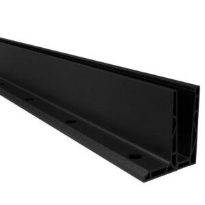 Profil balustrady szklanej AL/0006-ECO-2500-S-EB