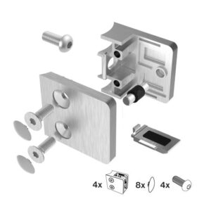Uchwyt szkła A14/23KP-042-set4