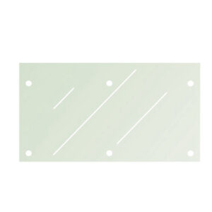 Szklo laminowane – hartowane dla sprzętu GS/PR-R3 GS/12,76-240×120-milk