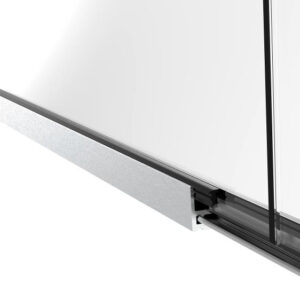 Listwa montazowa do zabudowy szklan 23x23mm, L3000 GS-AL/ZP-23×23/N/E