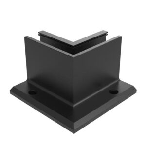 Profil balustrady szklanej Al AL/ELOX/Satin AL/0006-ECO-S-EB-90-IN