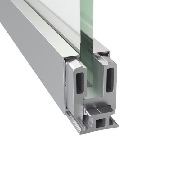 Listwa zasciskowa z taśmą osłonową ECO GS-AL/ZP-30x40/N/E-U