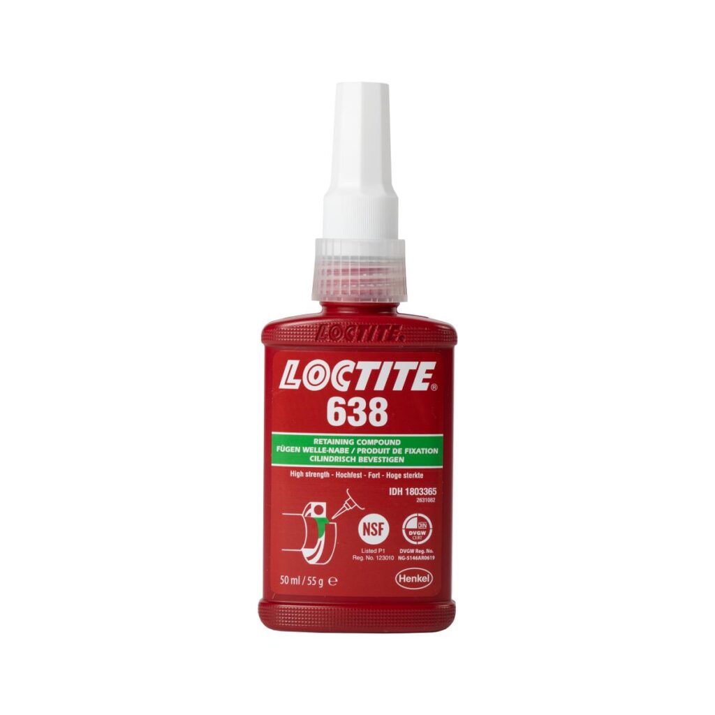 Klej z aktywatorem - LOCTITE 638, 50ml A/GLUE-638-50g