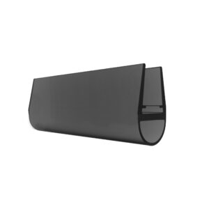 Listwa uszczelniająca drzwi BLACK GS-BLACK/D-T10-8