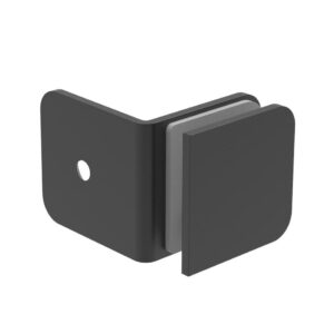 Łącznik szkła, AISI 304, BLACK GS-BLACK/ZP-907/S