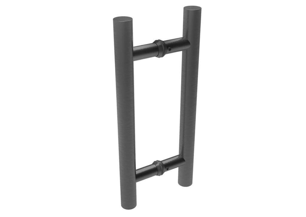 Pochwyt - antaba AISI304, BLACK GS-BLACK/M1-25-300/S
