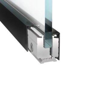 Listwa zasciskowa z taśmą osłonową BLACK H40 GS-BLACK/ZP-30×39/N/B-U