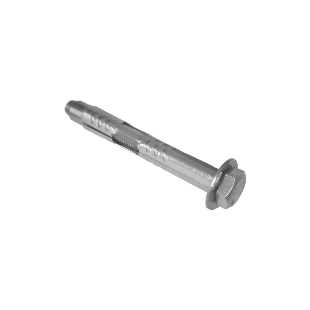 Kotwa nierdzewna do kołnierza słupka aluminiowego A5/08-M8x80